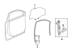 2014 Buick Enclave Weather Strip Diagram - 20944967