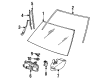 Chevy S10 Blazer Windshield Wiper Diagram - 22111282