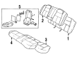 Oldsmobile Aurora Seat Cushion Pad Diagram - 88895754