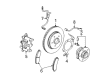 Chevy Equinox Wheel Speed Sensor Diagram - 22676175