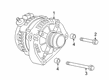 Chevy Silverado 1500 Alternator Diagram - 13540926