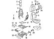2001 Chevy Venture Seat Cushion Pad Diagram - 88897353