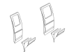 2002 GMC Savana 1500 Door Moldings Diagram - 15072440