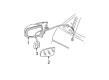 2004 Buick Regal Side View Mirrors Diagram - 10361620