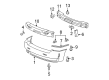Chevy HHR Bumper Diagram - 25858226