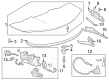 Chevy Door Lock Cylinder Diagram - 85511550