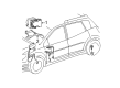 Pontiac Wheel Speed Sensor Diagram - 88969688