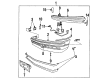 Cadillac Allante Bumper Diagram - 3543911