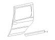 2006 Chevy Uplander Door Moldings Diagram - 15947749