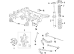 Cadillac Ride Height Sensor Diagram - 84364924