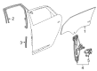 2017 Cadillac XTS Door Seal Diagram - 84135643
