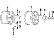 1994 Chevy K1500 Spare Wheel Diagram - 12325550