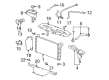 Chevy Silverado 1500 Radiator Diagram - 25810258