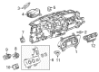 GMC Instrument Cluster Diagram - 84505077