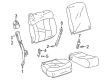 2006 Chevy Silverado 1500 Seat Belt Diagram - 89026319