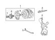 Chevy C2500 Suburban Alternator Bracket Diagram - 10237279
