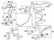 Cadillac CT6 Radiator Hose Diagram - 84435792