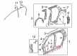 Pontiac Aztek Door Seal Diagram - 10421086