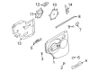 Chevy Aveo Weather Strip Diagram - 96379312