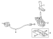 Chevy Traverse Automatic Transmission Shift Levers Diagram - 13534318