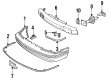 Chevy Impala Bumper Diagram - 10214403
