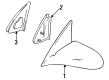 1999 Chevy Metro Side View Mirrors Diagram - 30014939