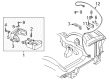 GMC Brake Proportioning Valve Diagram - 12477670