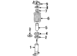 Pontiac Firebird Coil Spring Insulator Diagram - 22099275