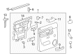 Chevy Avalanche Weather Strip Diagram - 22803679