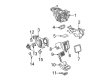 2005 Chevy Silverado 2500 HD Blower Control Switches Diagram - 15112020