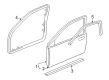1998 Buick Park Avenue Door Seal Diagram - 25634571