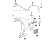 Chevy Prizm Fuel Door Release Cable Diagram - 94857462