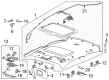 2020 Chevy Spark Power Window Switch Diagram - 95443044