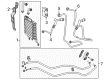 Chevy Automatic Transmission Oil Cooler Line Diagram - 92236246