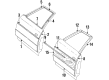 Oldsmobile Custom Cruiser Weather Strip Diagram - 20107159