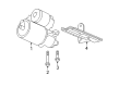 Chevy Equinox Starter Diagram - 89017845