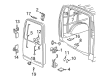 Chevy Trailblazer EXT Body Mount Hole Plug Diagram - 15101589