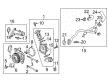 Chevy Silverado 1500 LTD Belt Tensioner Bolt Diagram - 11588724