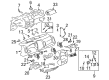 Chevy Equinox Ambient Temperature Sensor Diagram - 15826773