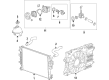 Buick A/C Condenser Fan Diagram - 84702876