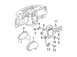 2008 Chevy HHR A/C Switch Diagram - 22745744