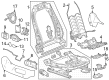 GMC Seat Switch Panel Diagram - 86779523