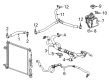 2024 Chevy Camaro Radiator Hose Diagram - 84567000