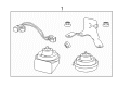 2017 Chevy Impala Horn Diagram - 23343360