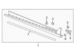 Chevy Volt Weather Strip Diagram - 23138224