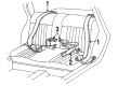 1988 Chevy Corsica Seat Belt Diagram - 20663930