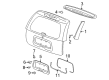 Chevy Trailblazer Emblem Diagram - 15287410