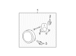 Buick Rendezvous Fog Light Diagram - 10353349