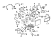 Cadillac SRX A/C Hose Diagram - 25740400