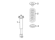 2014 Cadillac CTS Coil Springs Diagram - 15793347